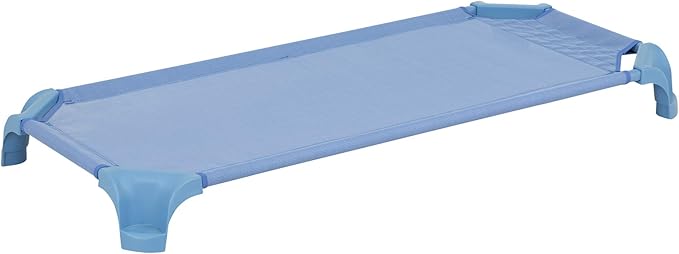 Sprogs Heavy-Duty Stackable Standard Size 52"L Daycare Cots - Image 6