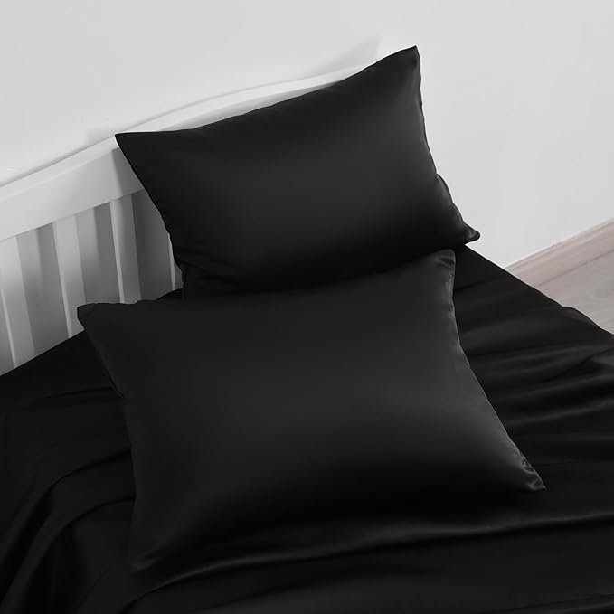 NTBAY Zippered Silk Satin Toddler Pillowcases - Image 6