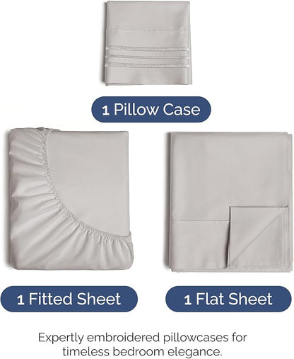 Twin Size 3 Piece Sheet Set - Image 2