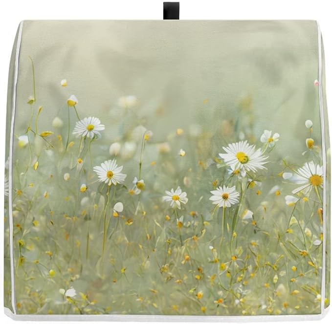 Realistic Daisy Print Stand Mixer Covers Fit Tilt Head and Bowl Lift Models - Image 3
