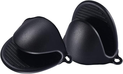 2 Pairs Mini Oven Gloves Silicone Heat Resistant Cooking Pinch Mitts Potholder - Image 4