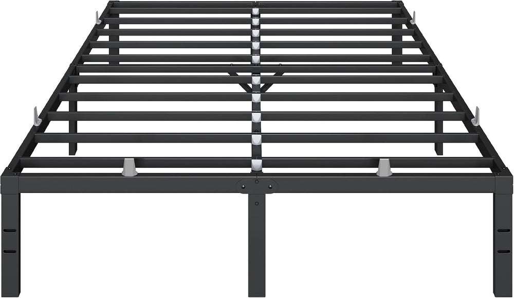 SONGMICS HOME Full Size Bed Frame, Metal Platform Bed Frame, 14 Inch
