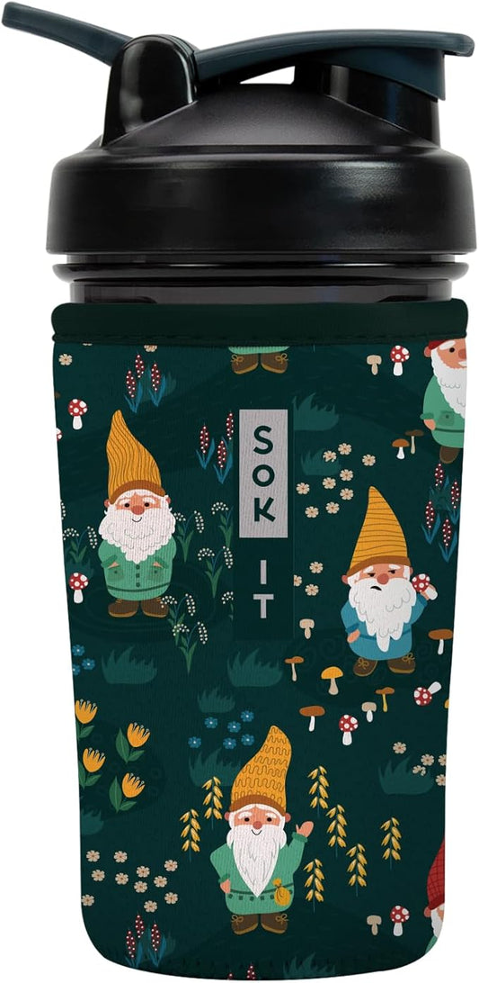 Sok It BotlSok Protein Blender Shaker Bottle Sleeve Insulated Neoprene Cover by SokIt