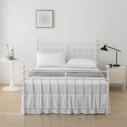 Bed Skirt Full Size Ruffled Bed Skirt - Image 2