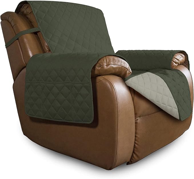 Easy-Going Oversized Recliner Cover Reversible Couch Cover Sofa Cover by Easy-Going
