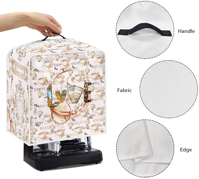 Mumeson Coffee Cup Coffee Maker Cover, Universal Waterproof and Dustproof Cover - Image 5