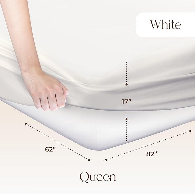 Organic Waterproof Mattress Protector Queen Size - Image 2