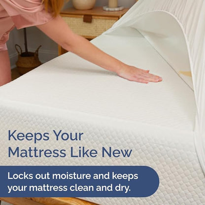100% Waterproof Mattress Protector Or Your Money Back Cal King Size-Premium - Image 3