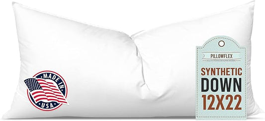 Pillowflex Synthetic Down Pillow Insert by Pillowflex