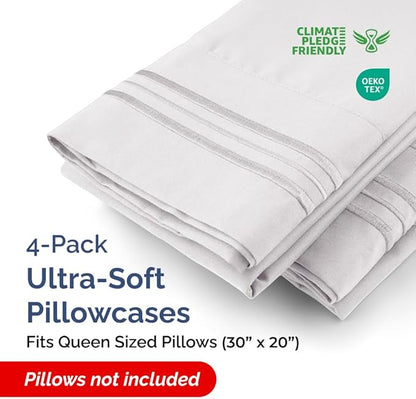Queen Pillow Cases Set of 4 - Image 2