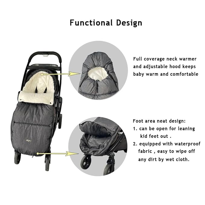 CozyMe Stroller Footmuff - Image 5