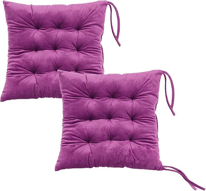 Set of 2 Chair Cushions for Dining Chairs by MissSoul