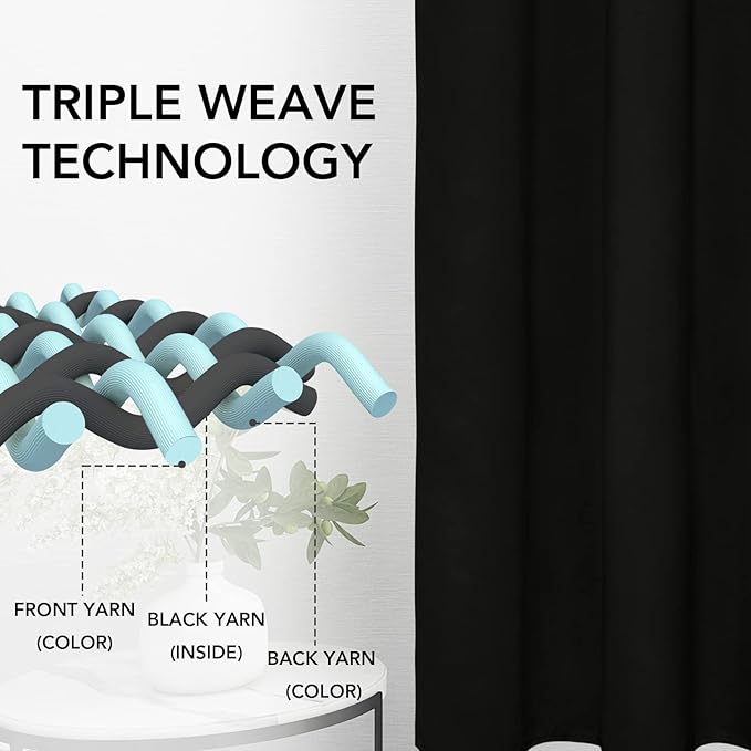 Easy-Going Rod Pocket Blackout Curtains - Image 4