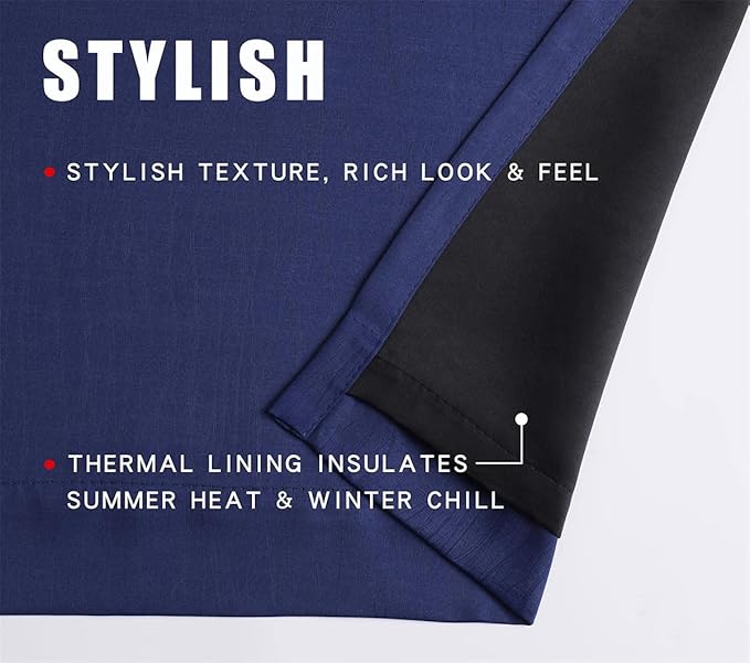G2000 100% Blackout Curtains for Bedroom & Living Room - Image 4