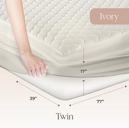 100% Cotton Organic Mattress Protector - Image 2