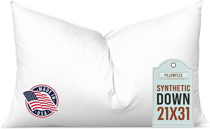 Pillowflex Synthetic Down Pillow Insert by Pillowflex