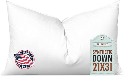 Pillowflex Synthetic Down Pillow Insert by Pillowflex