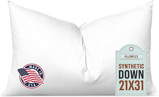 Pillowflex Synthetic Down Pillow Insert by Pillowflex