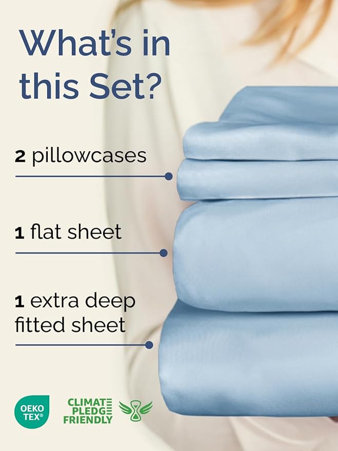 Extra Deep Pocket Cal King Sheets - Image 2