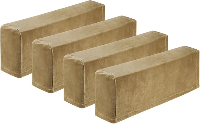 uxcell 4Pcs Stretch Armrest Covers, Polyester Soft Armchair Slipcovers Couch by uxcell