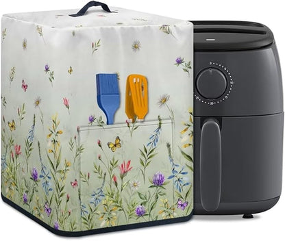 Air Fryer Cover Kitchen Appliance Cover Stain Resistant Washable Protective by NETILGEN