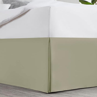 Nestl Green Full XL Bed Skirt - Image 2
