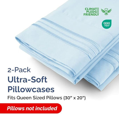 Queen Pillow Cases Set of 2 - Image 2
