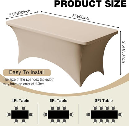 Trlyc 1 Pack 8FT Spandex Table Cloth - Image 4