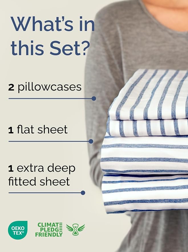 Extra Deep Pocket Full Sheets - Image 2