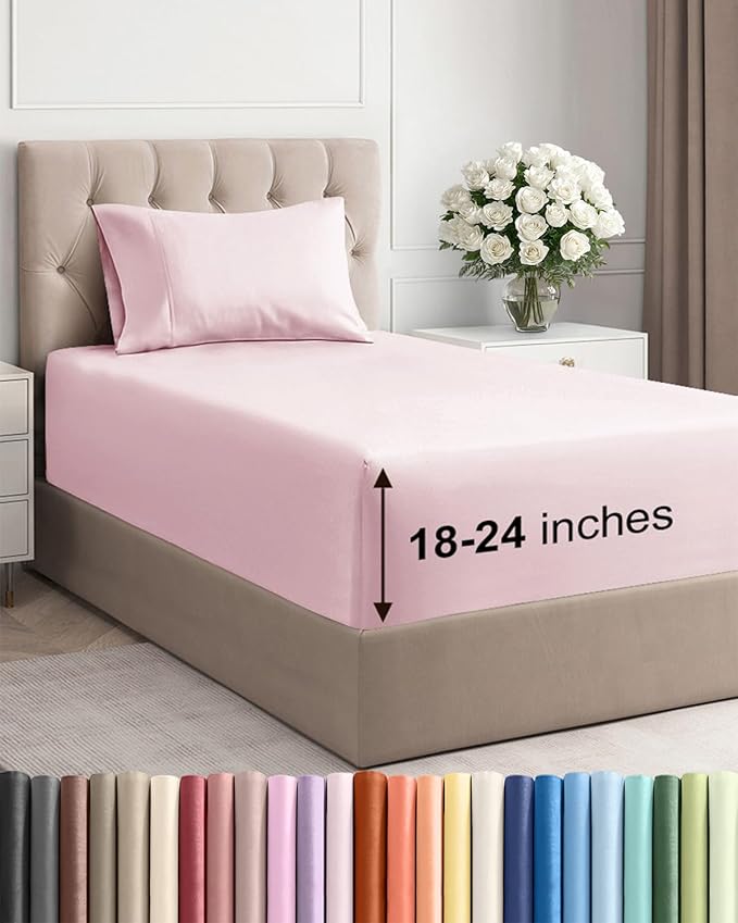 Extra Deep Pocket Twin Sheets by CGKUnlimited