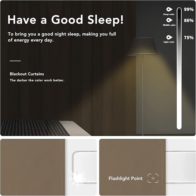 Easy-Going Rod Pocket Blackout Curtains - Image 3