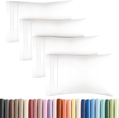King Pillow Cases Set of 4 by CGKUnlimited