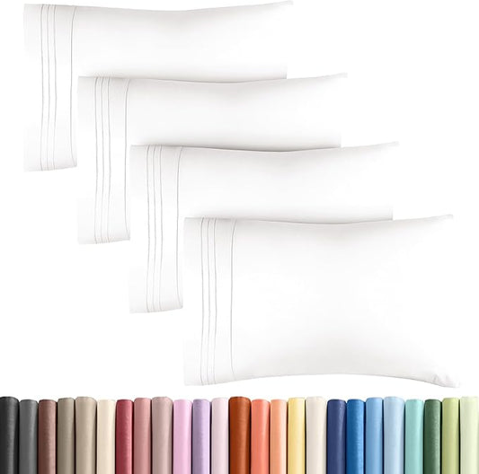King Pillow Cases Set of 4 by CGKUnlimited
