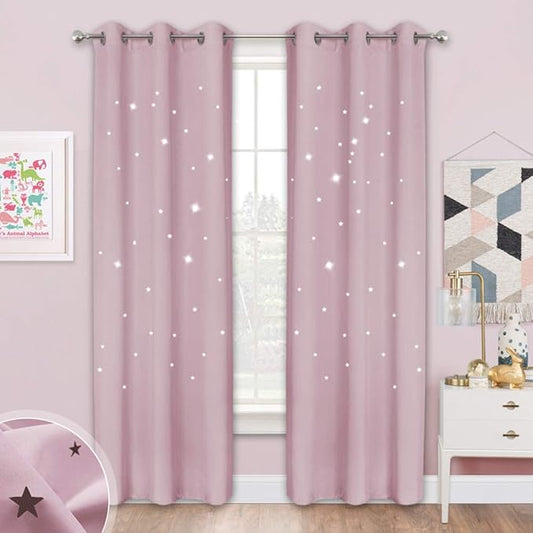 NICETOWN Twinkle Star Blackout Curtains by NICETOWN