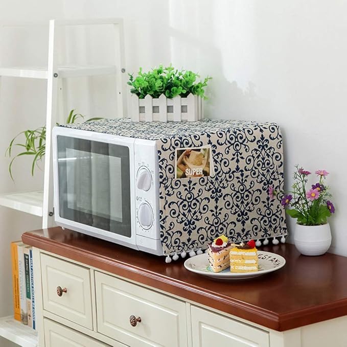 AKOAK 1 Pack 30cm x 90cm/11.81" x 35.43" Household Kitchen Microwave Dust Cover by Unknown