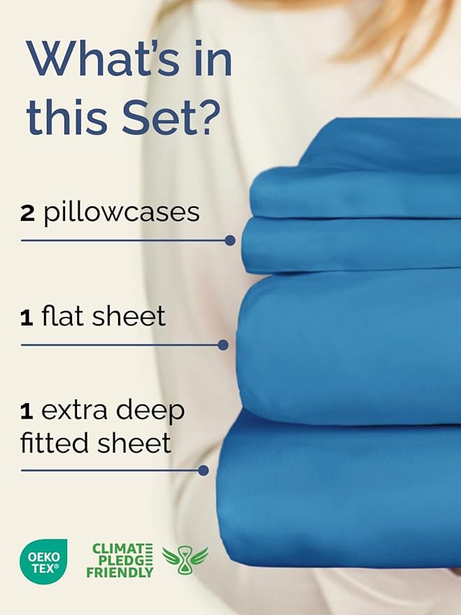 Extra Deep Pocket Queen Sheet Set - Image 2