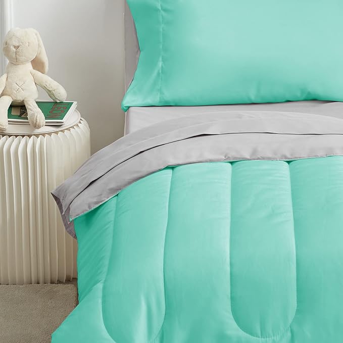 UOZZI BEDDING 4 Pieces Toddler Bedding Set Ultra Soft and Breathable Toddler - Image 3