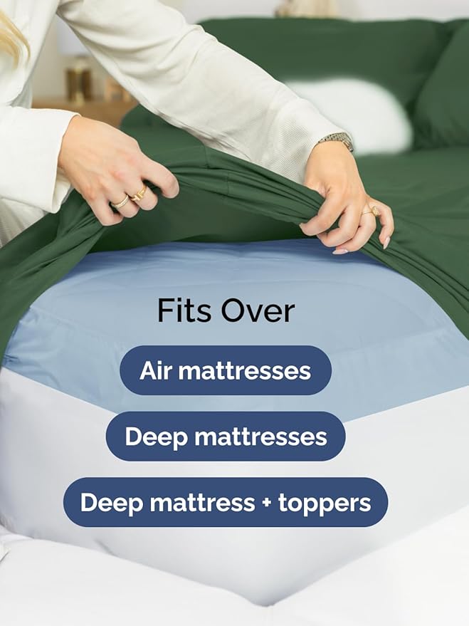 Extra Deep Queen Fitted Sheet - Image 6