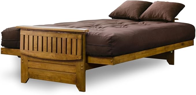 Nirvana Futons Brentwood Tray Arm Futon Sofabed Set - Image 6