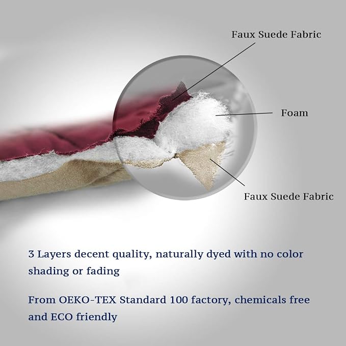 H.VERSAILTEX Reversible Futon Cover Water Repellent Armless Sofa Slipcover - Image 5