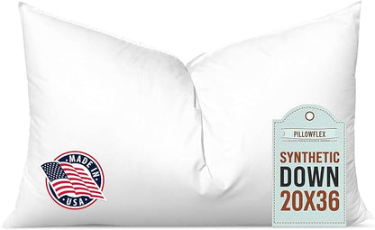 Pillowflex Synthetic Down Pillow Insert by Pillowflex