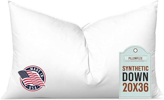 Pillowflex Synthetic Down Pillow Insert by Pillowflex