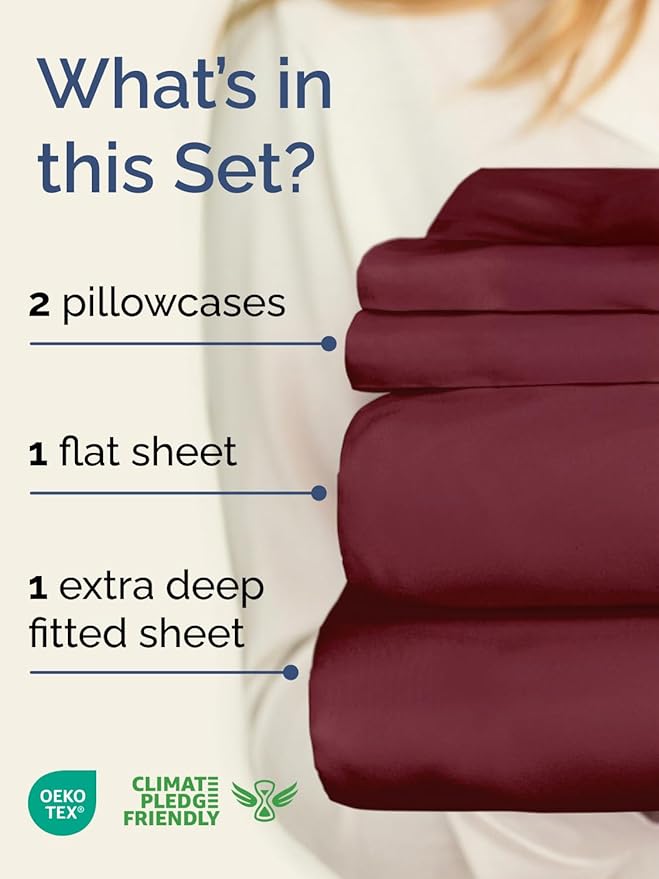 Extra Deep Pocket Full Sheets - Image 2