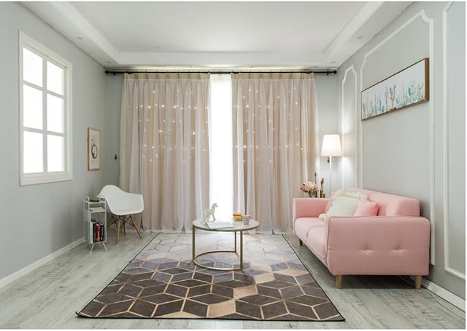FANLI 2 Panels Star Blackout Curtains - Image 6