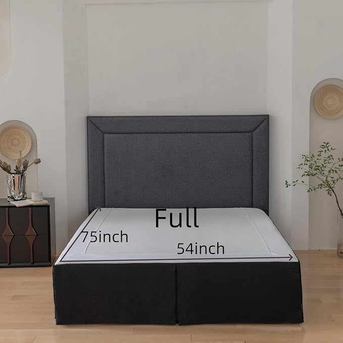 Full Bed Skirt, Wrap Around Bed Skirt - Image 3