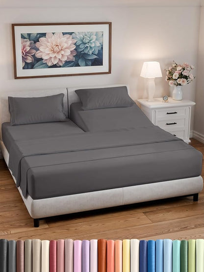 Split California King Bed Sheet Set by CGKUnlimited