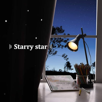 NICETOWN Kids Curtains for Bedroom, Star Cutout Thermal Insulated Short - Image 4