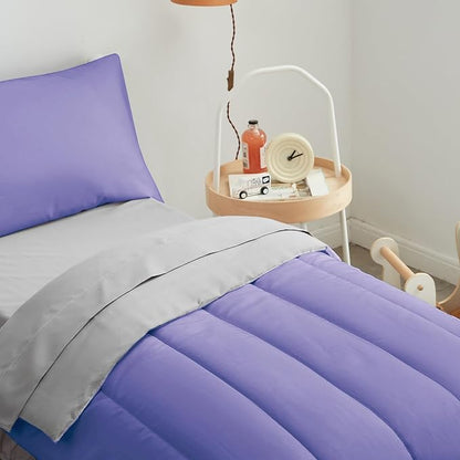 UOZZI BEDDING 4 Pieces Toddler Bedding Set Ultra Soft and Breathable Toddler - Image 3