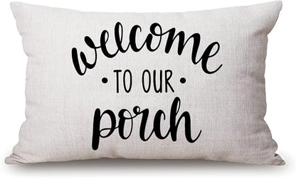 Solekla Farmhouse Decorative Outdoor Throw Pillow Covers by Solekla