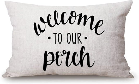 Solekla Farmhouse Decorative Outdoor Throw Pillow Covers by Solekla